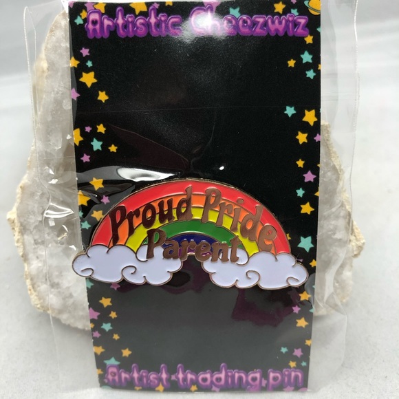 Soft enamel pride pin - Picture 2 of 4